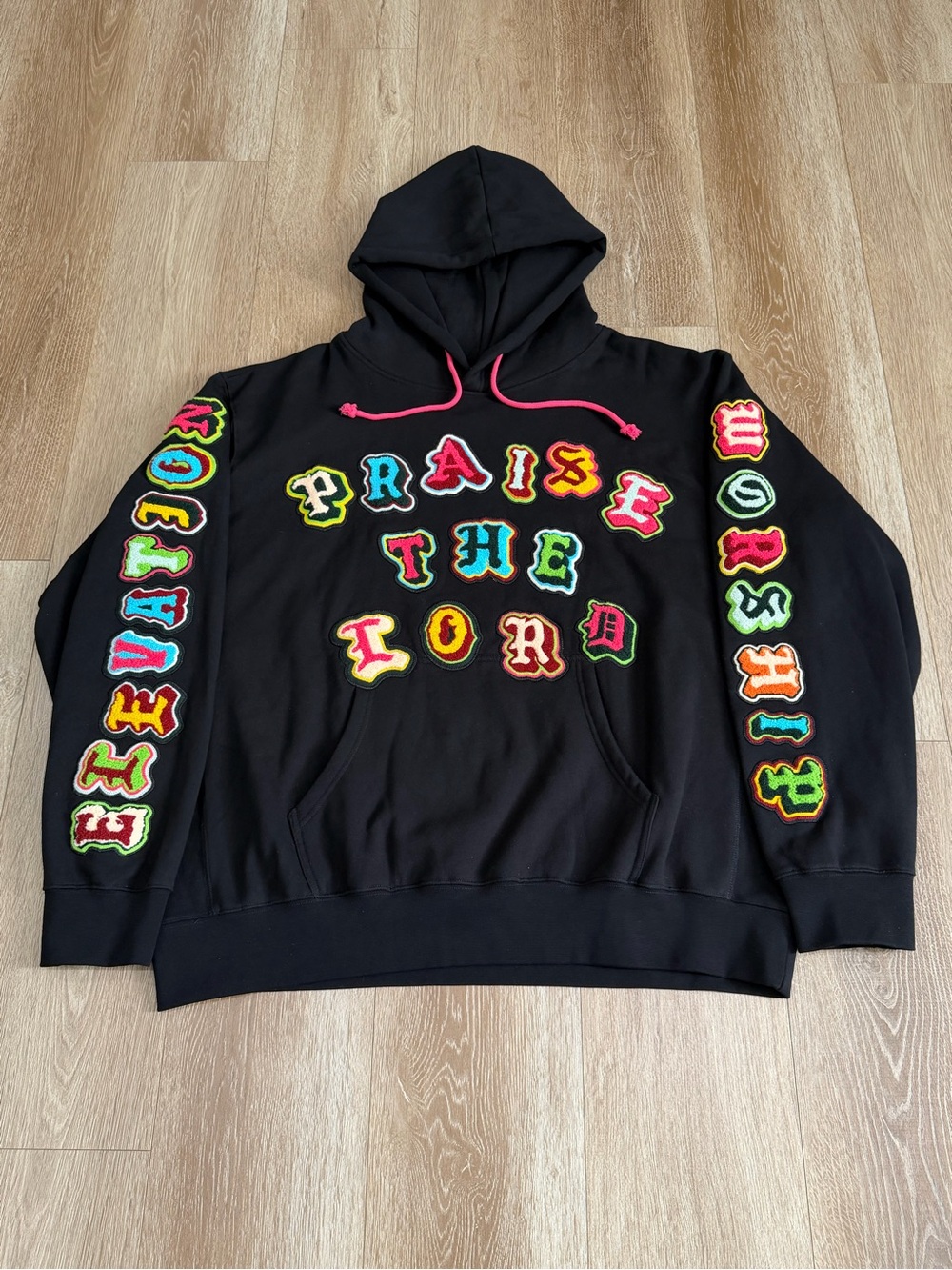 Elevation Worship Praise The Lord Patch Hoodie Size XXL